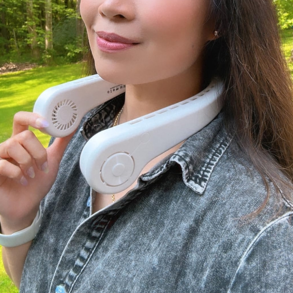 🆕 [NIB!] New in Box - Portable Wearable Neck Fan | USB Rechargeable